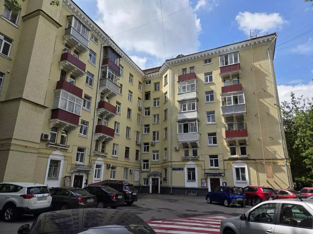 Свободной планировки кв. Москва 2-я Песчаная ул., 2к3 (44.6 м) - Фото 2