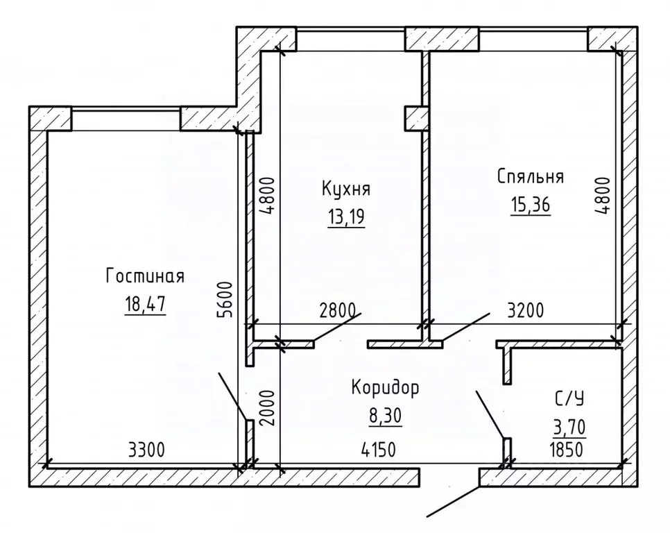 2-к кв. Кабардино-Балкария, Нальчик ул. Атажукина (58.0 м) - Фото 2