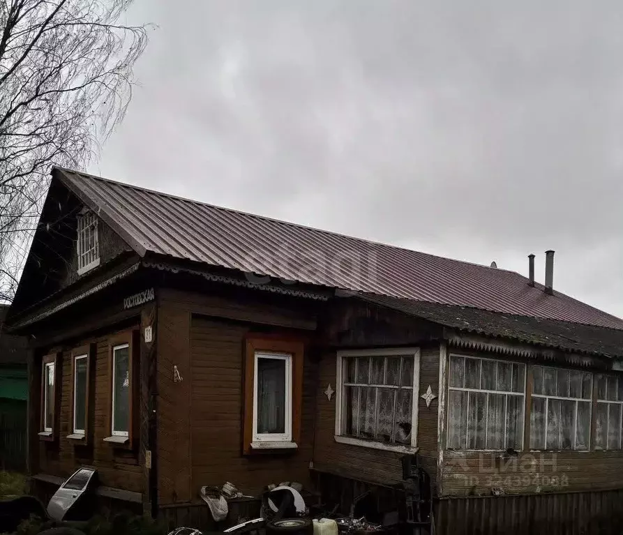 Дом в Ярославская область, Рыбинск Ростовская ул., 31 (62 м) - Фото 1