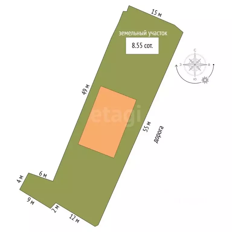 Дом в Крым, Судак муниципальный округ, с. Веселое пер. Горный (223 м) - Фото 2