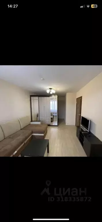 1-к кв. Татарстан, Казань ул. Рауиса Гареева, 2 (40.0 м) - Фото 1