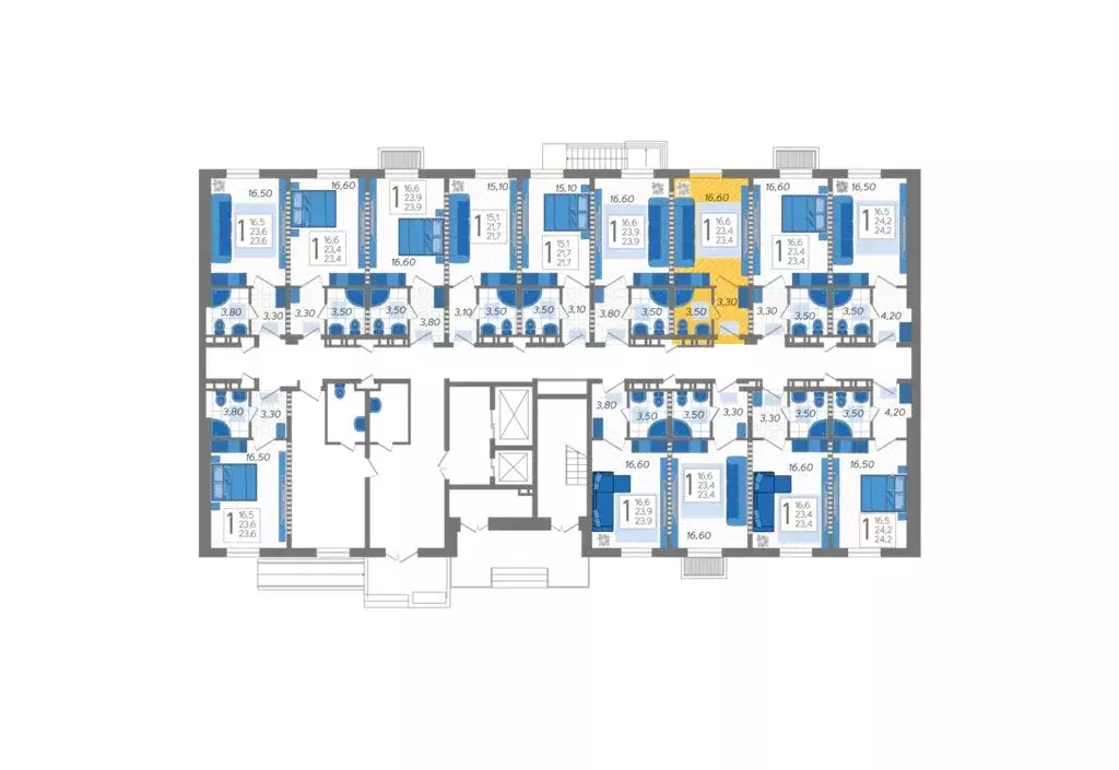 Квартира-студия: Сочи, улица Искры, 88к8 (24.6 м) - Фото 1