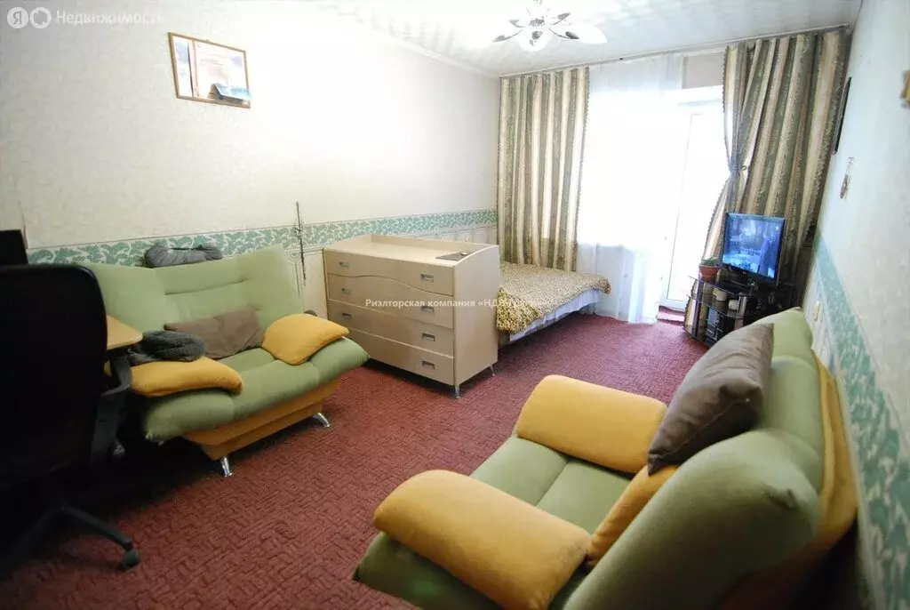 1-комнатная квартира: Хабаровск, улица Льва Толстого, 38 (33.8 м) - Фото 0