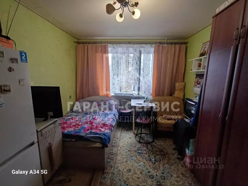 Комната Тамбовская область, Тамбов Московская ул., 17 (12.0 м) - Фото 1