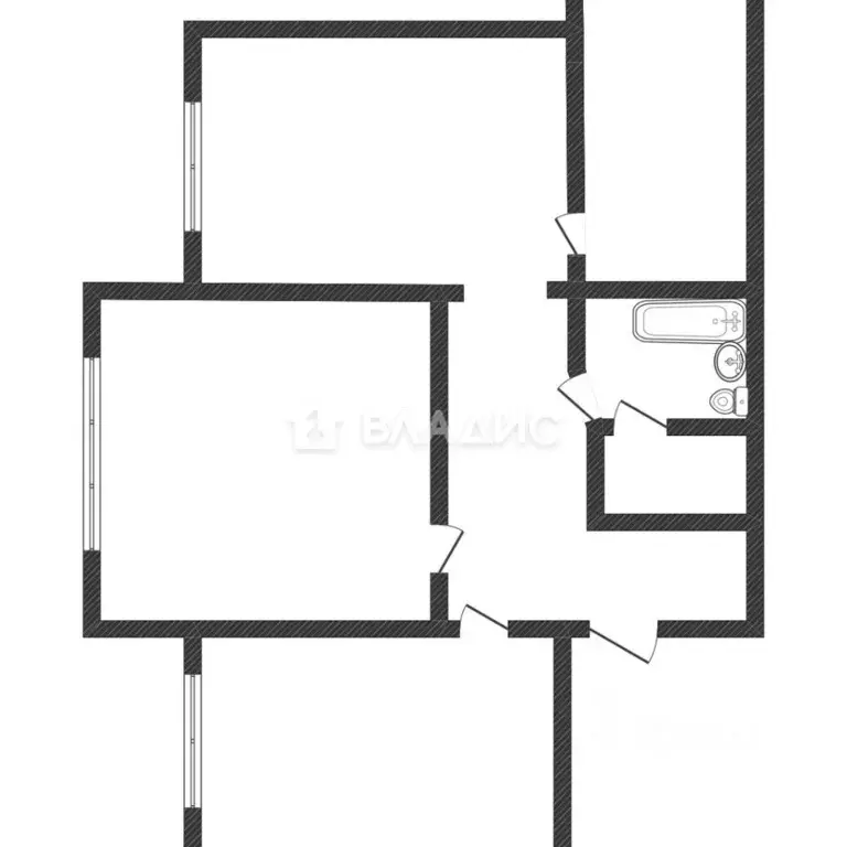 3-к кв. Краснодарский край, Сочи Центральный мкр, ул. Войкова, 43 ... - Фото 2
