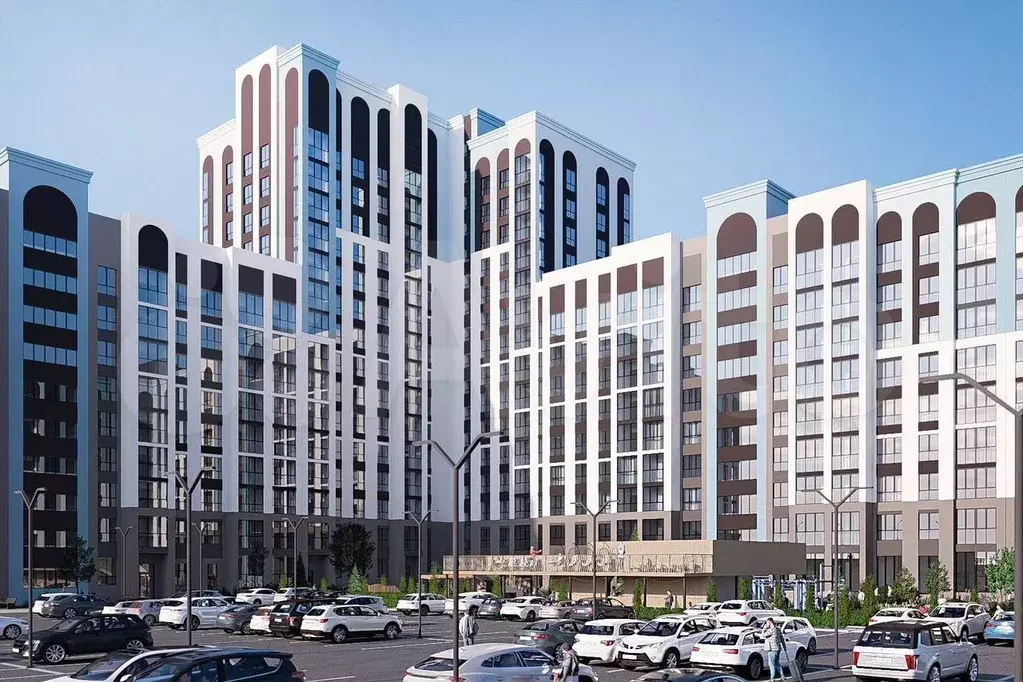 2-к. квартира, 58,9 м, 2/9 эт. - Фото 1