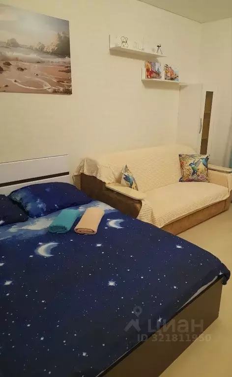 Студия Пермский край, Пермь Автозаводская ул., 80Б (32.0 м) - Фото 2