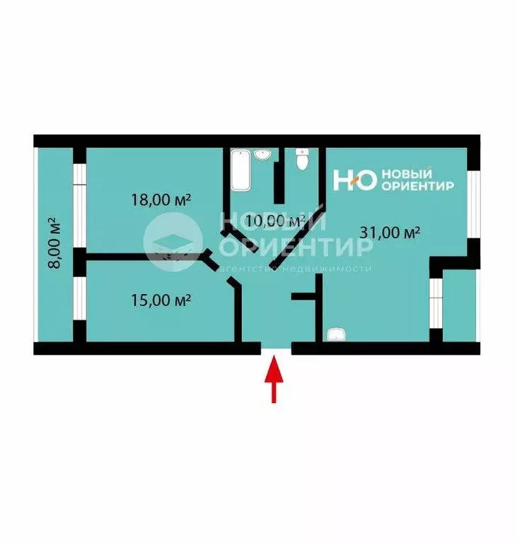 2-комнатная квартира: Екатеринбург, улица Краснолесья, 14к3 (88 м) - Фото 1