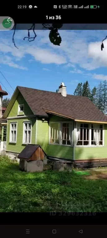 Дом в Ленинградская область, Выборгский район, Рощино пгт ул. ... - Фото 2