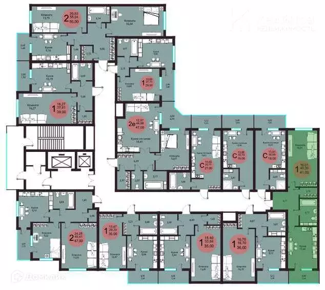 Продаётся 1-к квартира, 41 м - Фото 1