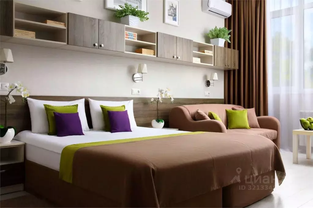 1-к кв. Ставропольский край, Ессентуки ул. Пушкина, 12к3 (45.0 м) - Фото 1