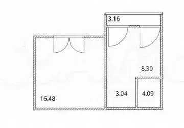 2-к кв. Оренбургская область, Оренбург ул. Рокоссовского, 3 (33.6 м) - Фото 2
