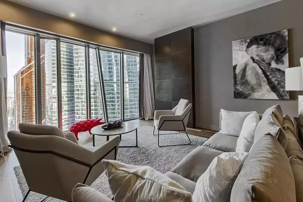 2-к кв. Москва 1-й Красногвардейский проезд, 21с2 (90.7 м) - Фото 1