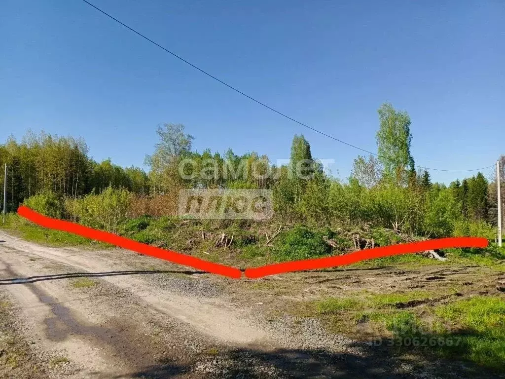 Участок в Томская область, Томск пос. Родионово, ул. Комиссаржевской, ... - Фото 2
