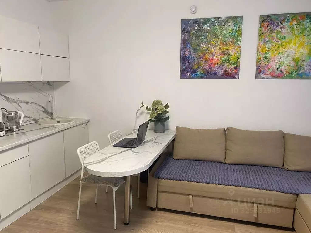 Студия Московская область, Котельники Белая Дача мкр, 25 (27.0 м) - Фото 2