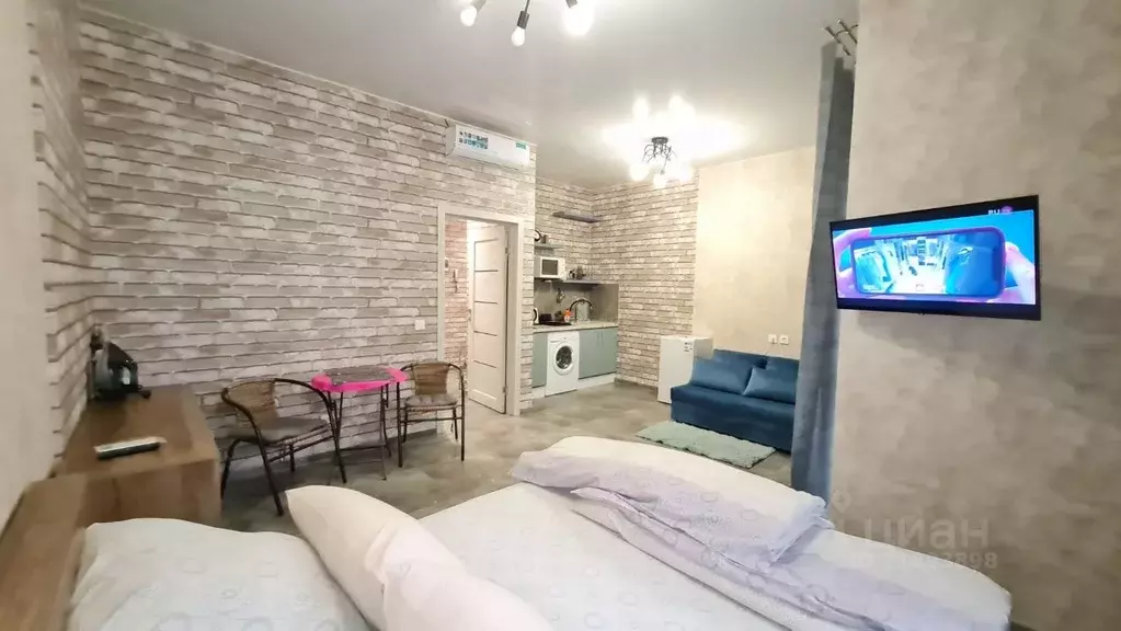 Студия Краснодарский край, Новороссийск ул. Энгельса, 76 (35.0 м) - Фото 1