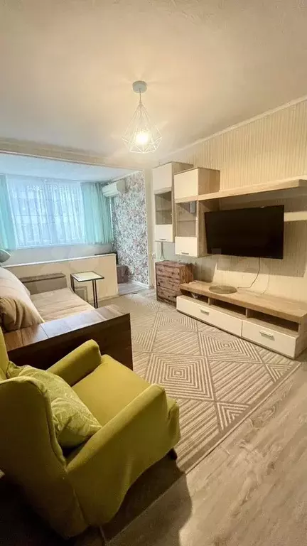 1-к. квартира, 33 м, 3/5 эт. - Фото 1