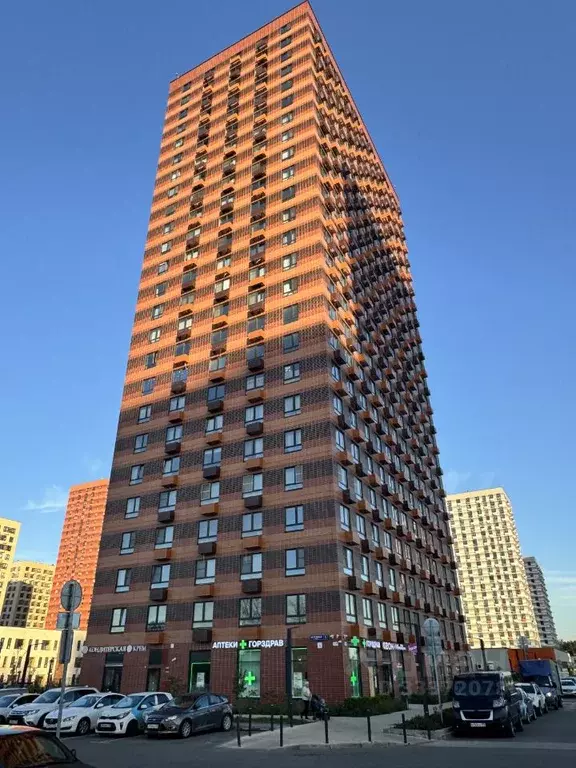 2-к кв. Московская область, Одинцово ул. Рябиновая, 7к1 (32.5 м) - Фото 2