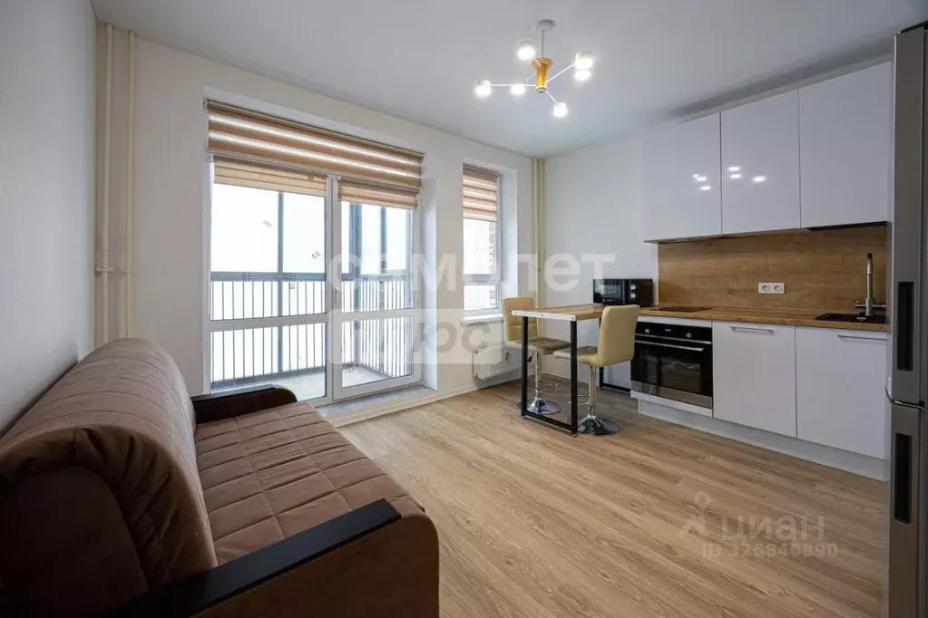 Студия Москва ул. Алхимовская, 1к4 (23.7 м) - Фото 1