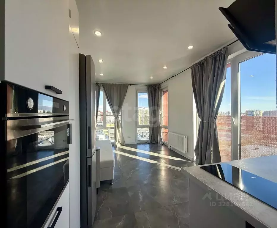 Студия Тюменская область, Тюмень ул. Газовиков, 38к2 (24.0 м) - Фото 1