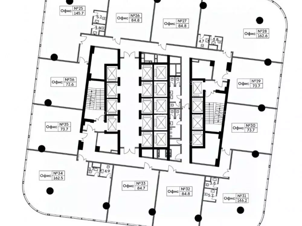 Офис в Москва Ходынский бул., 4 (146 м) - Фото 2