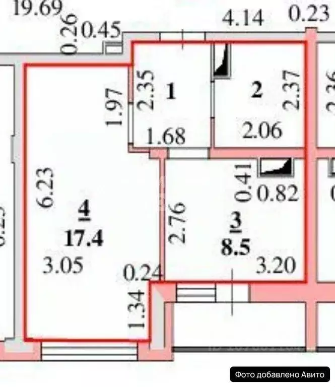 1-к кв. Липецкая область, Липецк ул. Леонтия Кривенкова, 33 (37.0 м) - Фото 2