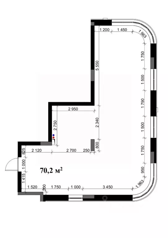 3-к кв. Кемеровская область, Кемерово ул. Дружбы, 30к17 (70.2 м) - Фото 1