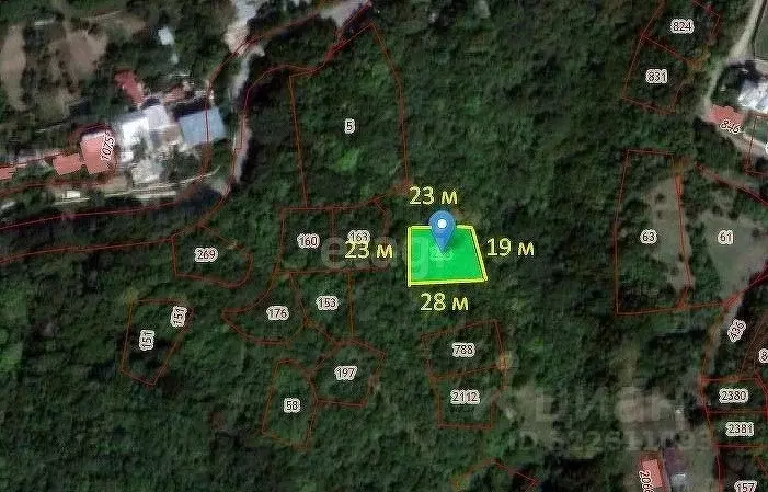 Участок в Крым, Ялта муниципальный округ, Голубой Залив пгт  (5.5 ... - Фото 1