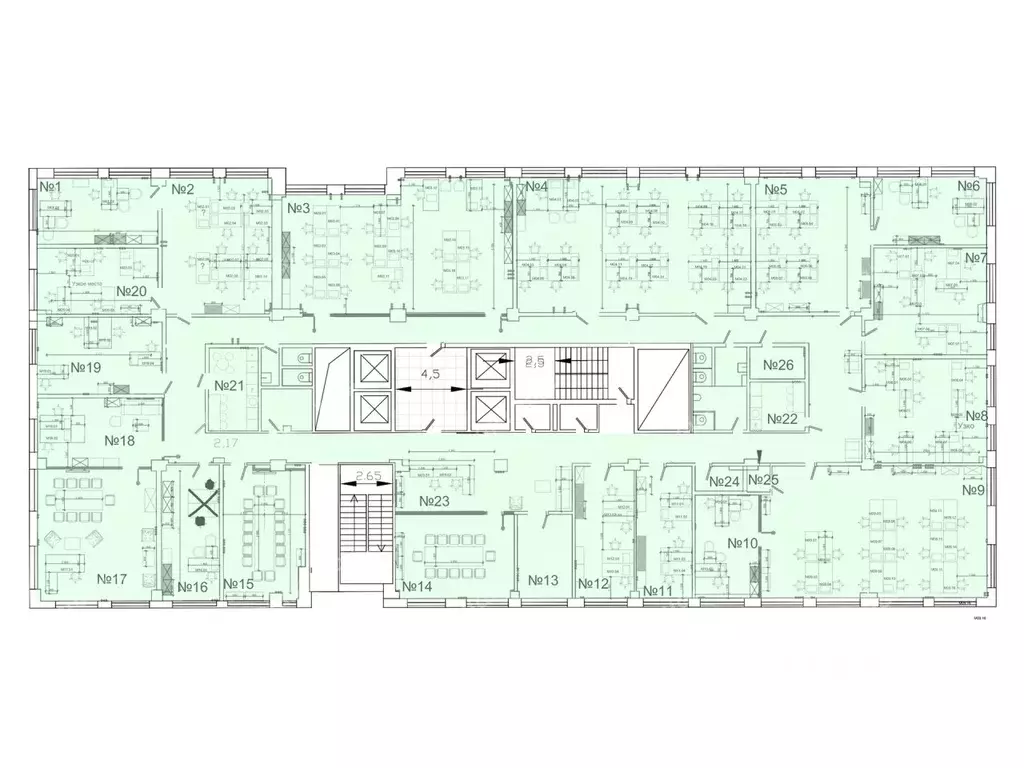 Офис в Москва Осенний бул., 23 (917 м) - Фото 2
