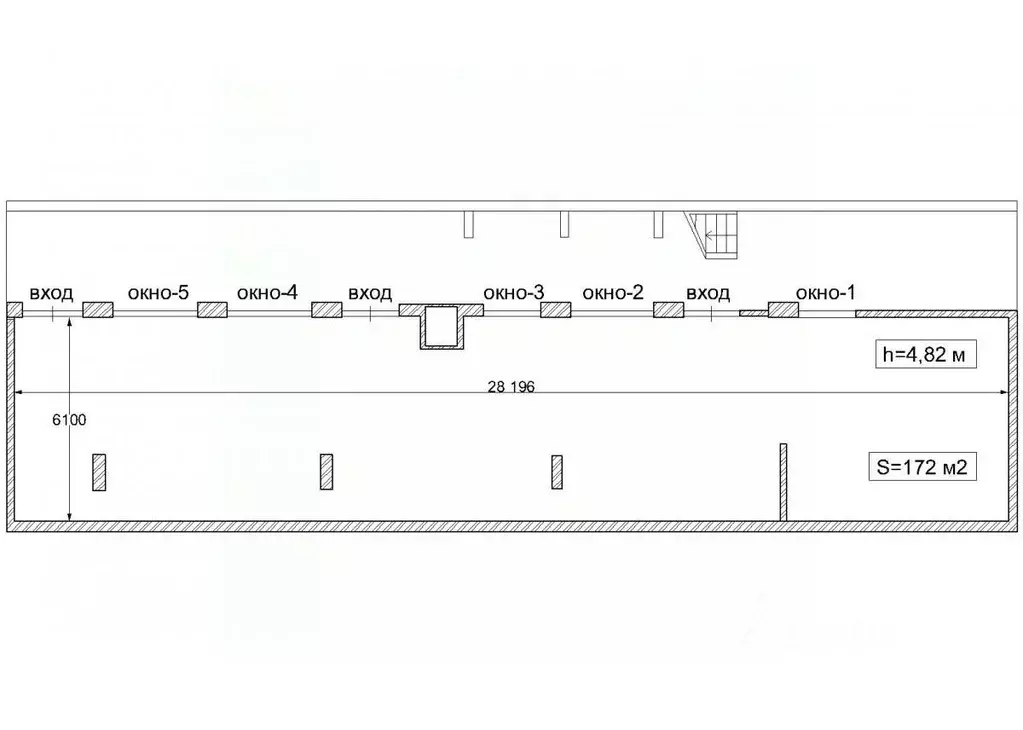Помещение свободного назначения в Москва ул. Инженера Кнорре, 7к5 (172 ... - Фото 1