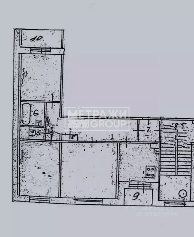Квартира, 3 комнаты, 64 м - Фото 1