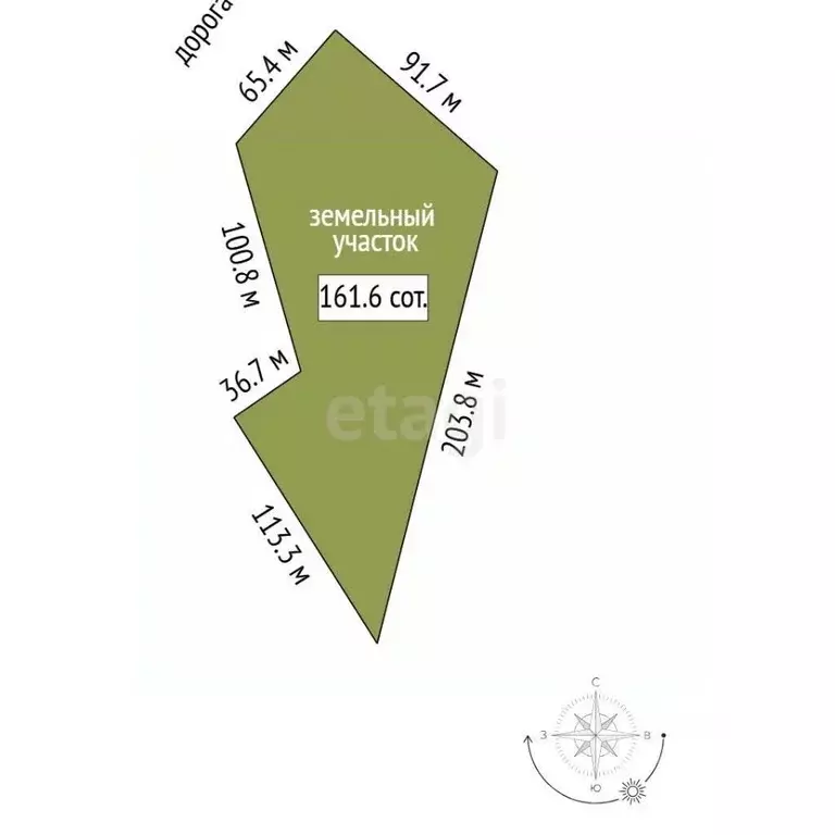 Участок в Костромская область, Кострома  (161.62 сот.) - Фото 2