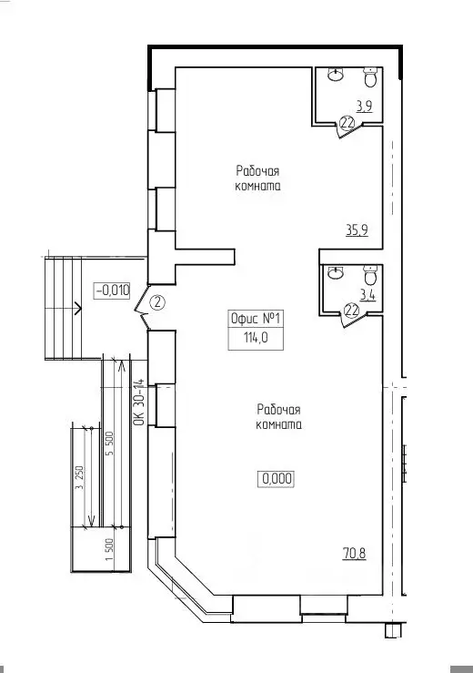 Помещение свободного назначения в Амурская область, Благовещенск ... - Фото 1