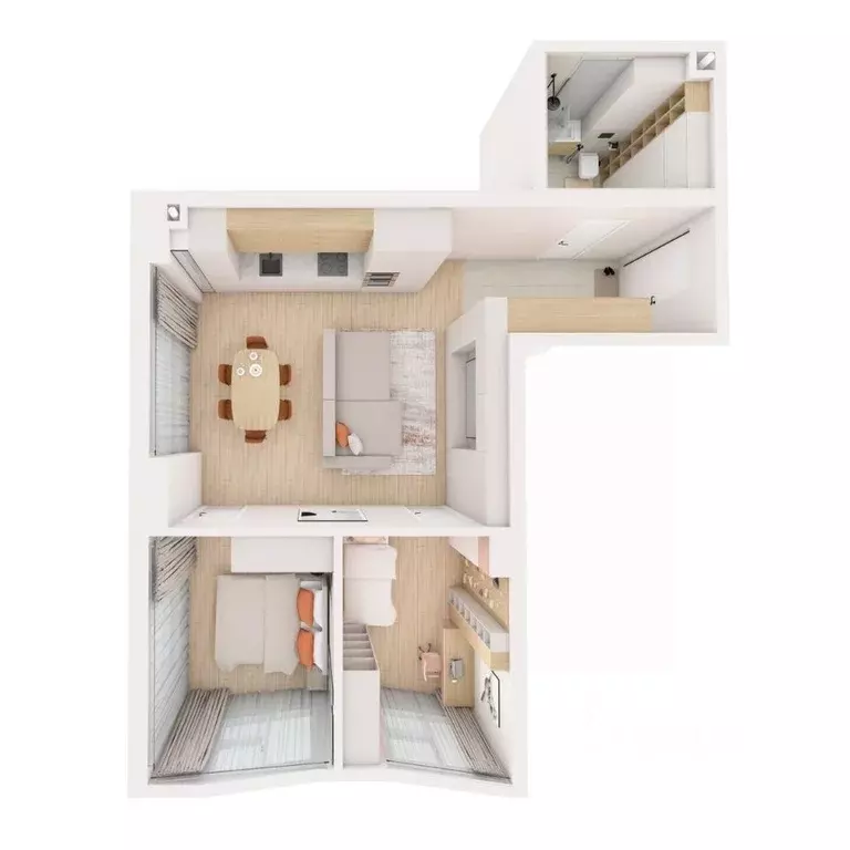 3-к кв. Приморский край, Владивосток ул. Нейбута (66.9 м) - Фото 2