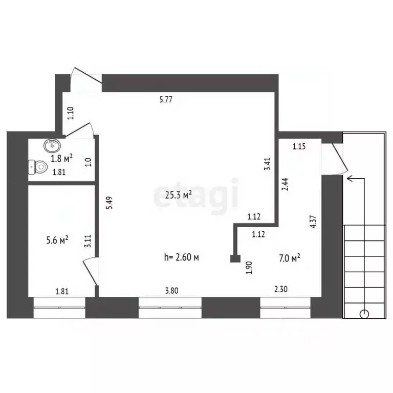 Помещение свободного назначения в Мордовия, Рузаевка ул. Титова, 11 ... - Фото 2