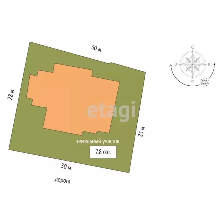 Дом в Татарстан, Набережные Челны 68-й комплекс, ул. Загородная, 4 ... - Фото 2