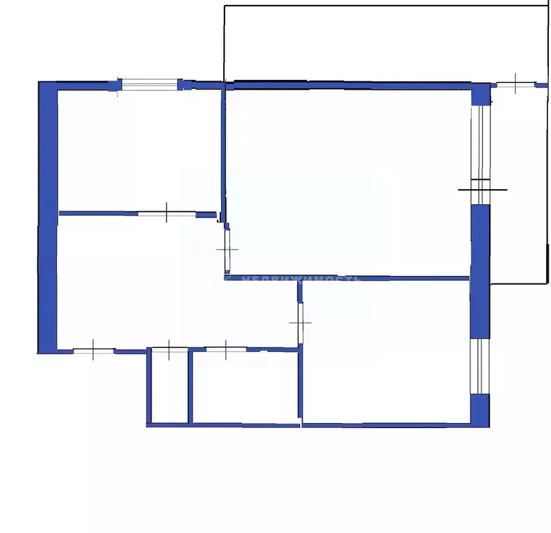 2-к кв. Кемеровская область, Ленинск-Кузнецкий Юргинская ул., 10 (47.4 ... - Фото 2