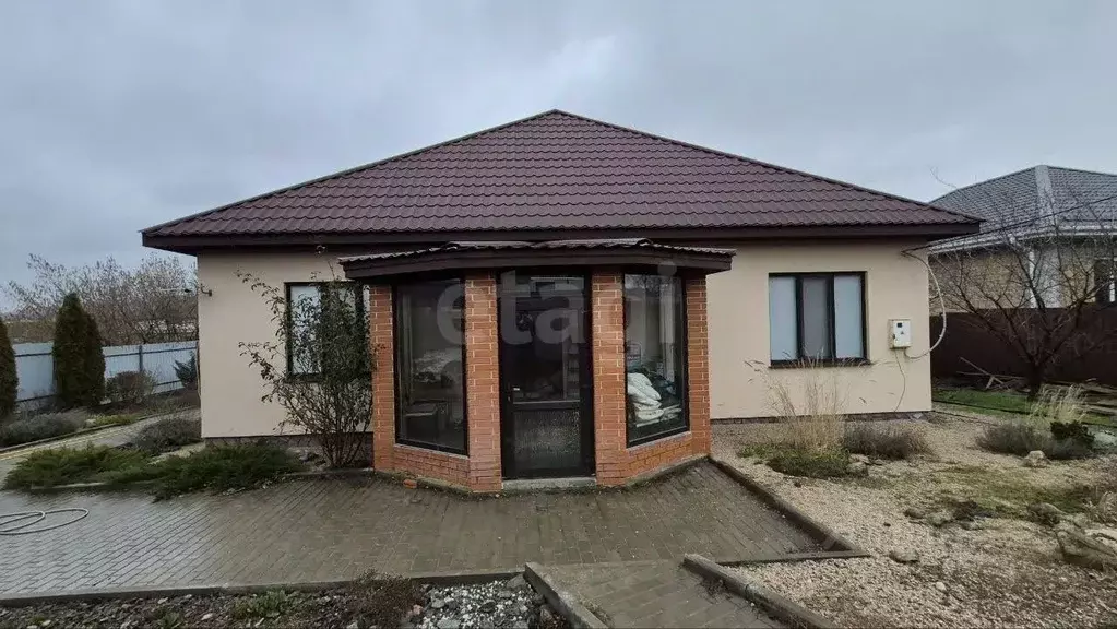 Дом в Крым, Симферопольский район, Трудовское с/пос, с. Строгоновка ... - Фото 2