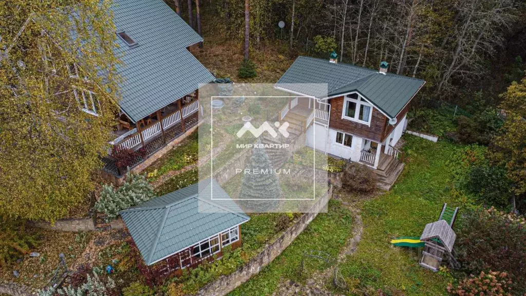 Коттедж в Ленинградская область, Выборгский район, Рощинское городское ... - Фото 1