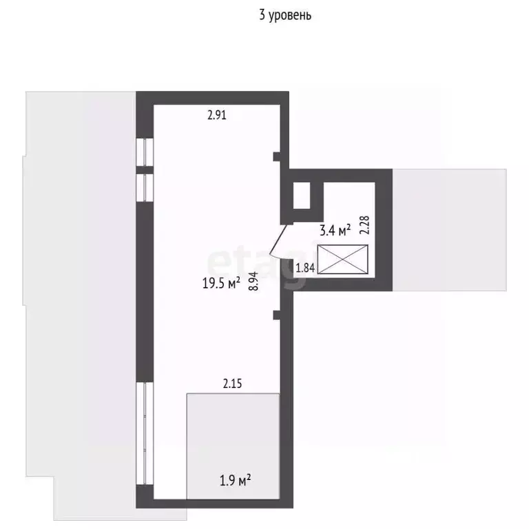 4-к кв. Калининградская область, Калининград Коммунальная ул., 11 ... - Фото 1