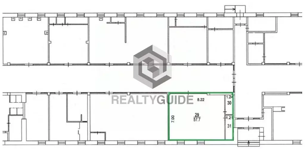 Помещение свободного назначения в Москва Комсомольский просп., 24С2 ... - Фото 1