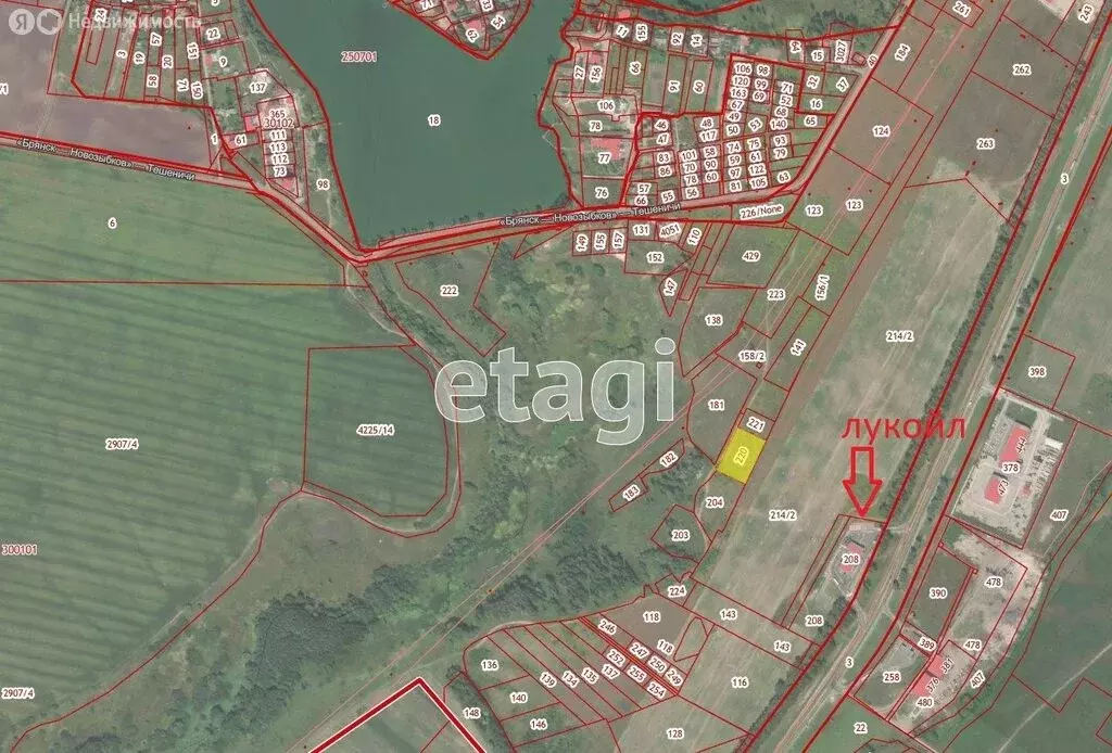 Участок в Брянский район, Добрунское сельское поселение, деревня ... - Фото 2