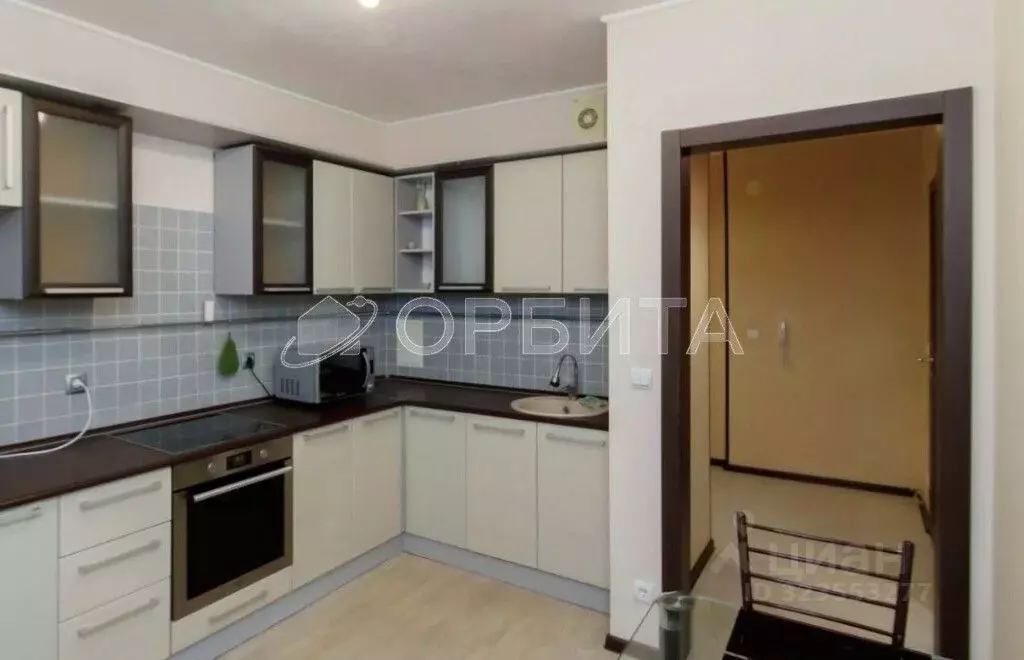 1-к кв. Тюменская область, Тюмень ул. Николая Зелинского, 23/1 (36.0 ... - Фото 2