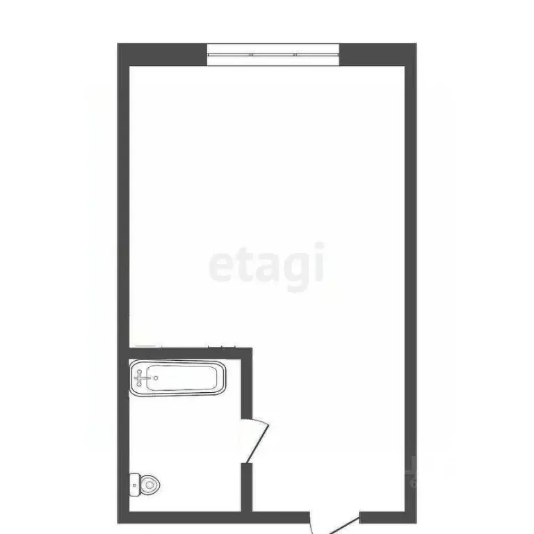 Студия Кемеровская область, Юрга просп. Победы, 41 (22.8 м) - Фото 1