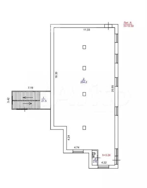 Продам помещение свободного назначения, 256.8 м - Фото 0