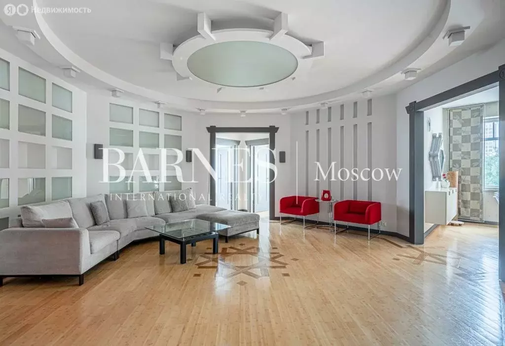 3-комнатная квартира: Москва, 1-й Смоленский переулок, 17 (130 м) - Фото 0
