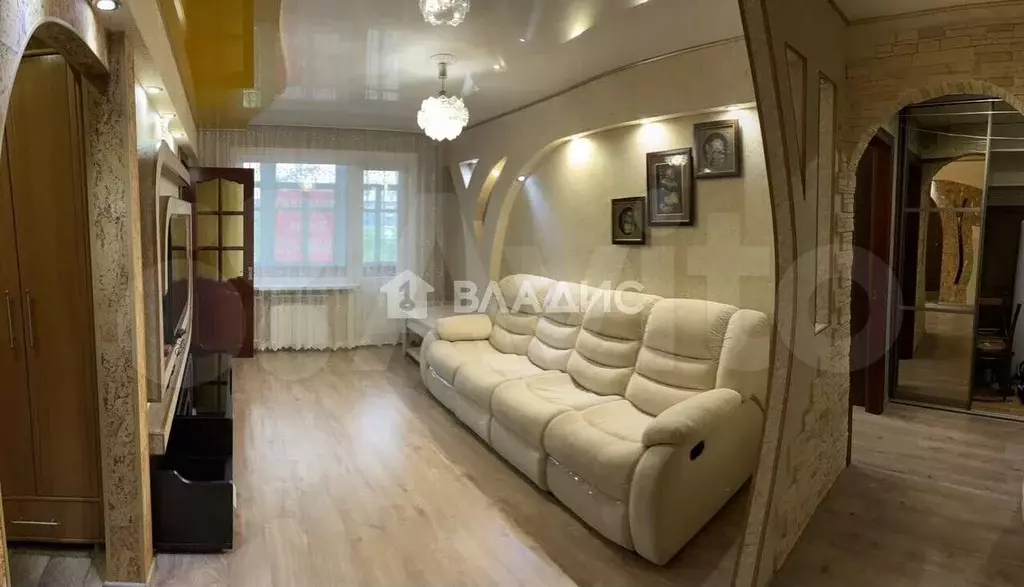 3-к. квартира, 57,5 м, 2/5 эт. - Фото 1