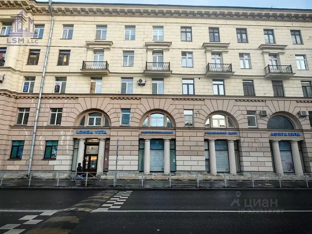 Помещение свободного назначения в Санкт-Петербург Большеохтинский ... - Фото 1