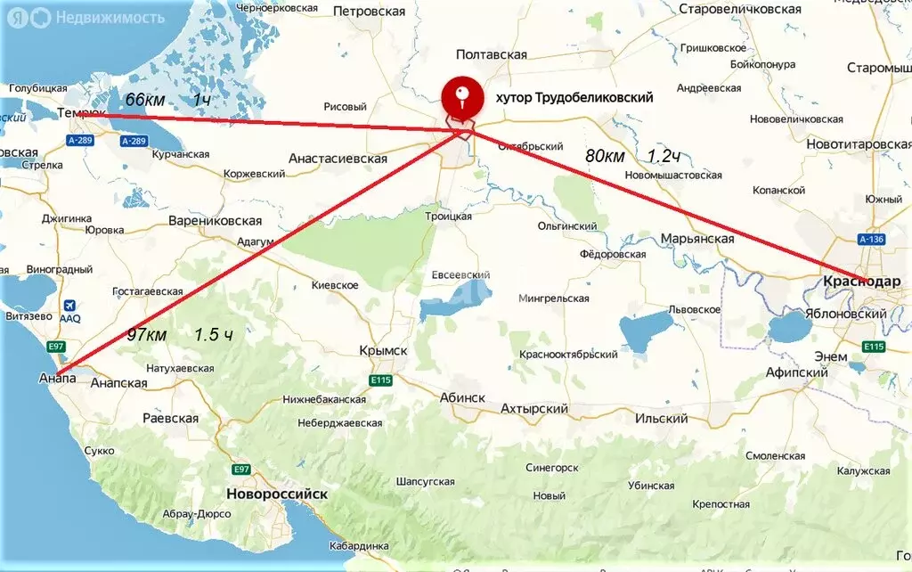 Участок в хутор Трудобеликовский, Набережная улица (8.3 м) - Фото 2