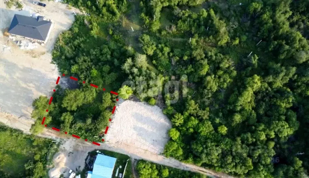 Участок в Амурская область, Благовещенск ул. Сотника Травина, 42/2 ... - Фото 1